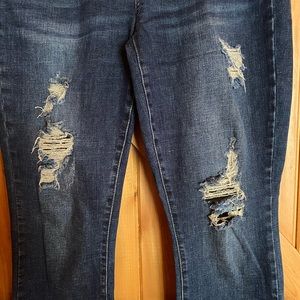 Judy Blue Dark Blue Boyfriend Jeans